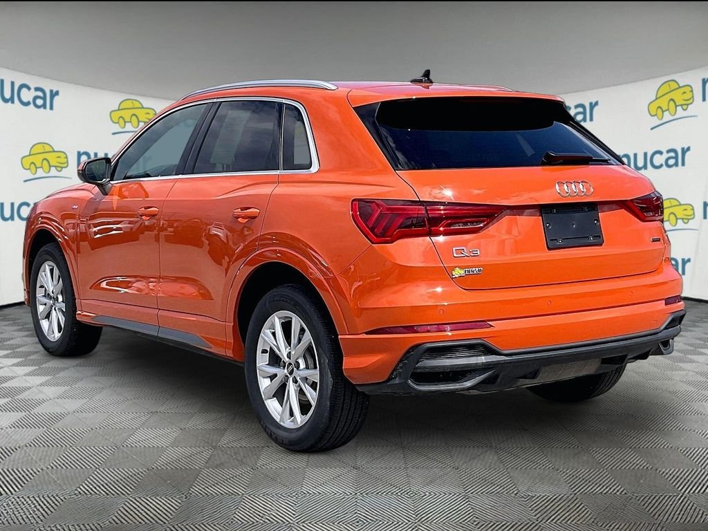 Used 2025 Orange Audi Premium image 4