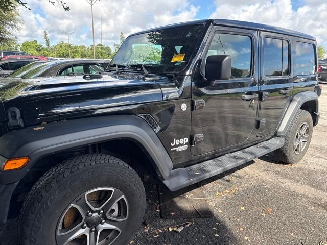 Used 2021 Black Jeep Unlimited Sport S image 4