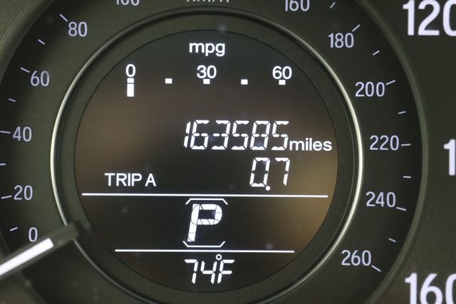 Used 2017 Crystal Black Pearl Honda LX image 13