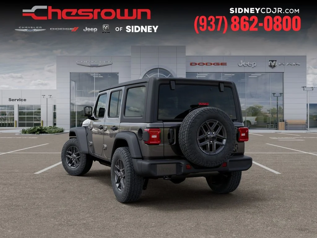 New 2026 Granite Crystal Metallic Clear-Coat Exterior Paint Jeep Sport S image 3
