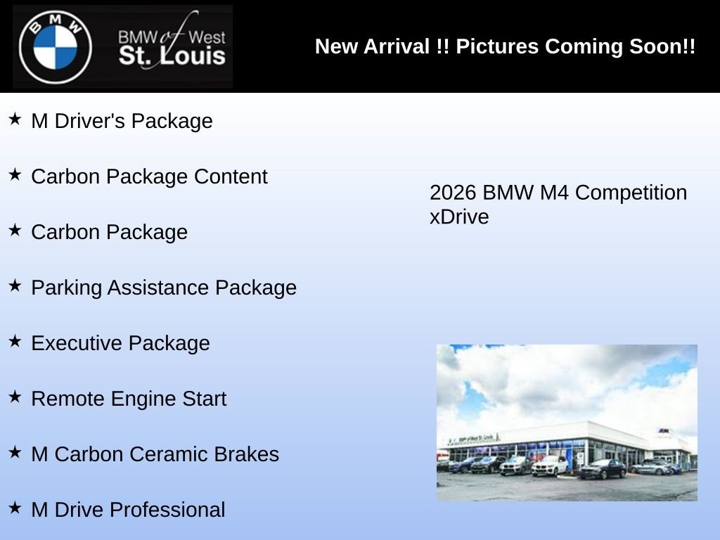 Used 2026 White BMW Competition image 3