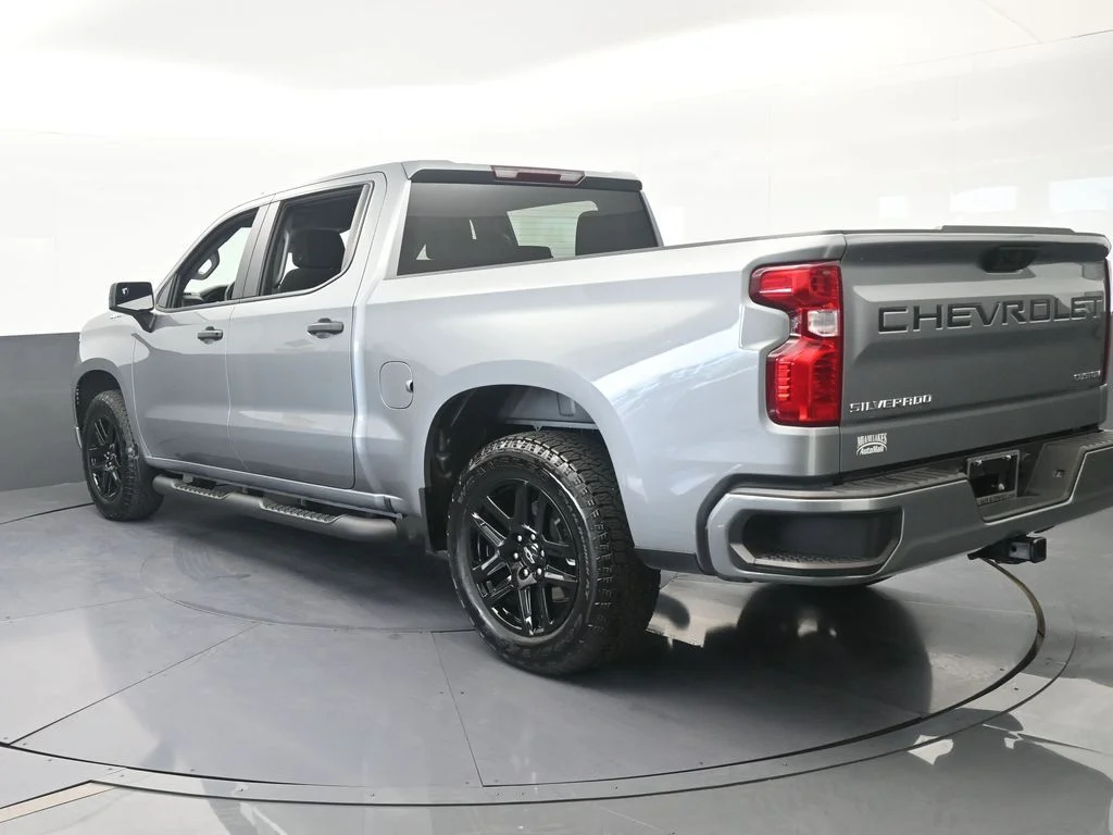 Used 2025 Sterling Gray Metallic Chevrolet Custom image 4
