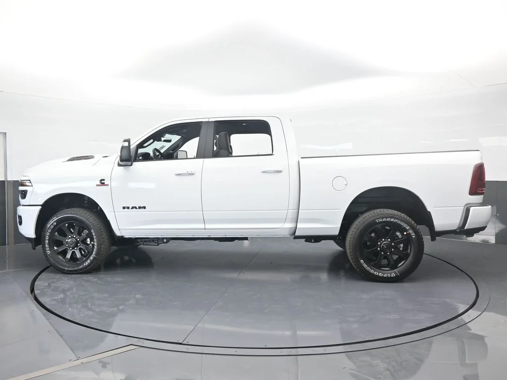 New 2026 Bright White Clear-Coat Exterior Paint RAM Laramie image 3