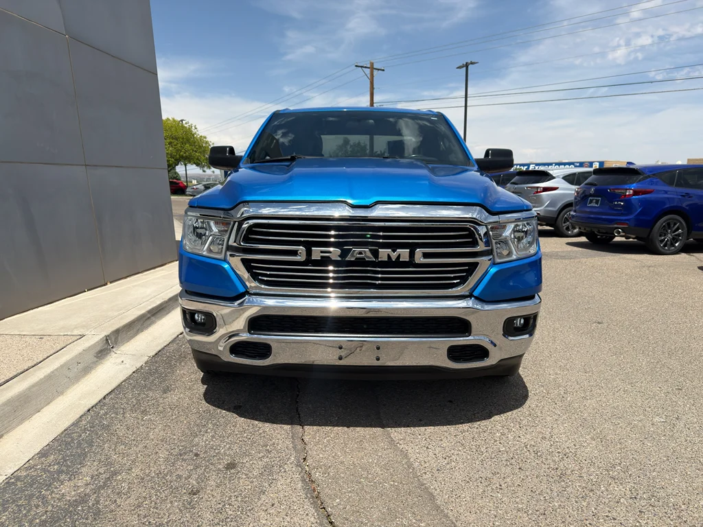 Used 2022 Hydro Blue Pearlcoat Ram Big Horn image 3