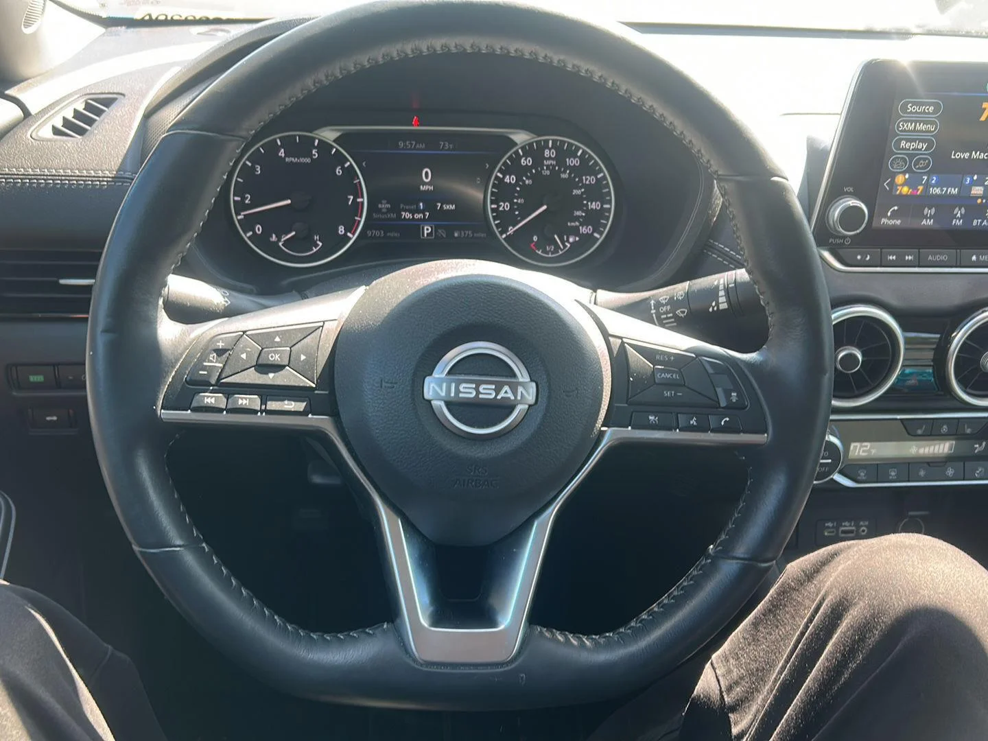 Used 2024 Electric Blue Metallic Nissan SV image 8