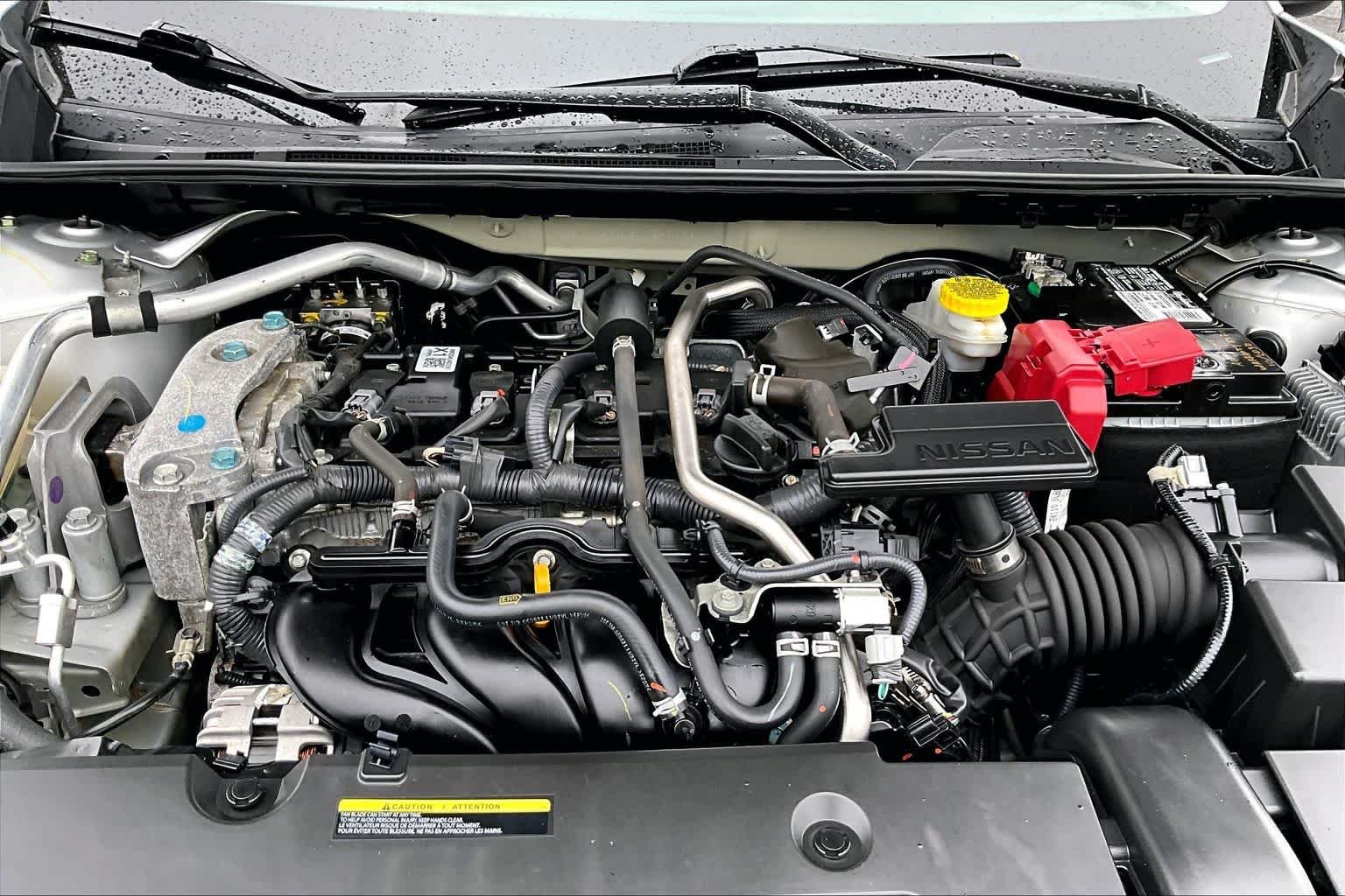 Used 2022 Brilliant Silver Metallic Nissan SV image 31