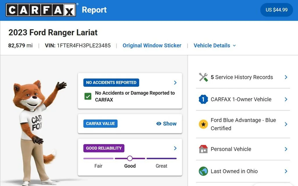 Certified Used 2023 Oxford White Ford Lariat image 3