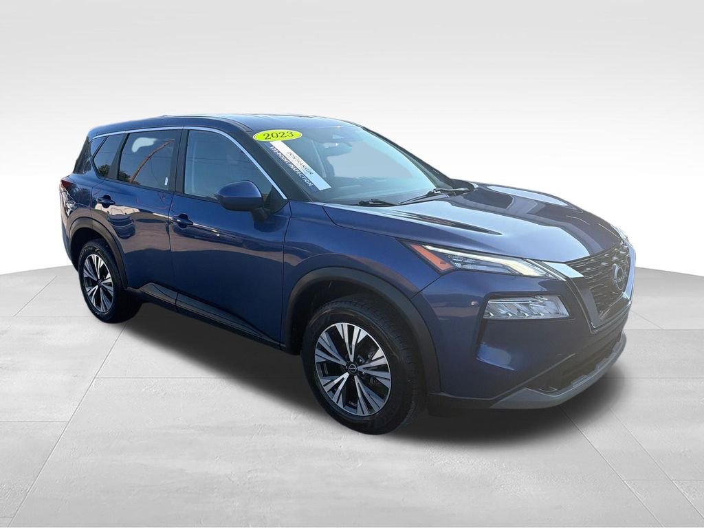 Used 2023 Blue Nissan SV image 7