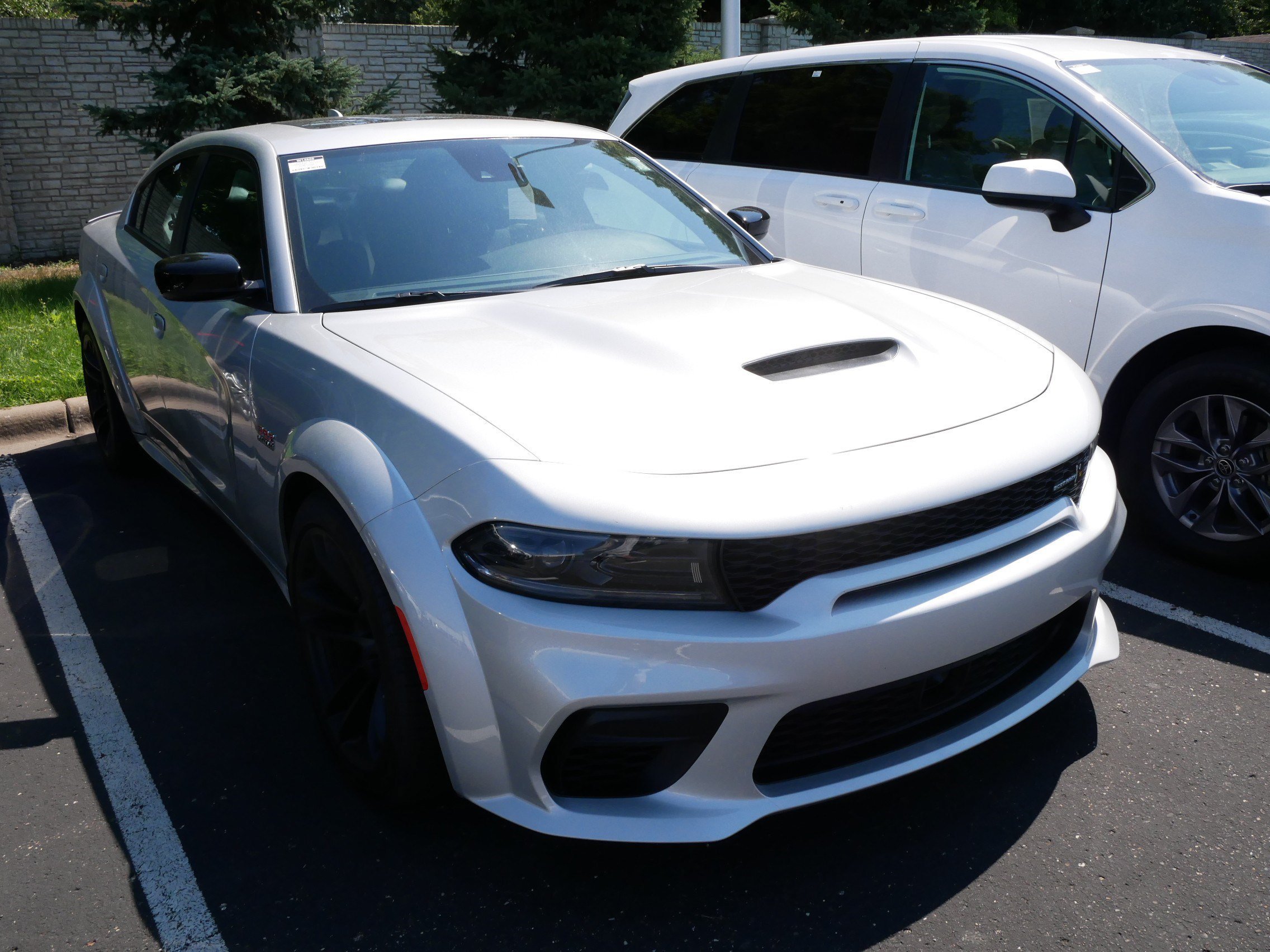 Used 2023 Triple Nickel Clearcoat Dodge Scat Pack Widebody image 4