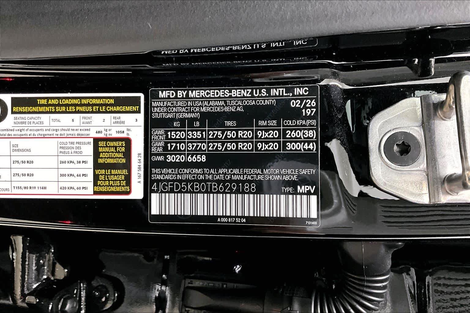 New 2026 Obsidian Black Metallic Mercedes-Benz GLE 450 image 21