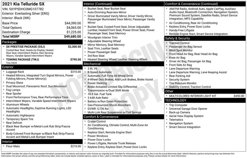Used 2021 Silver Kia SX image 11
