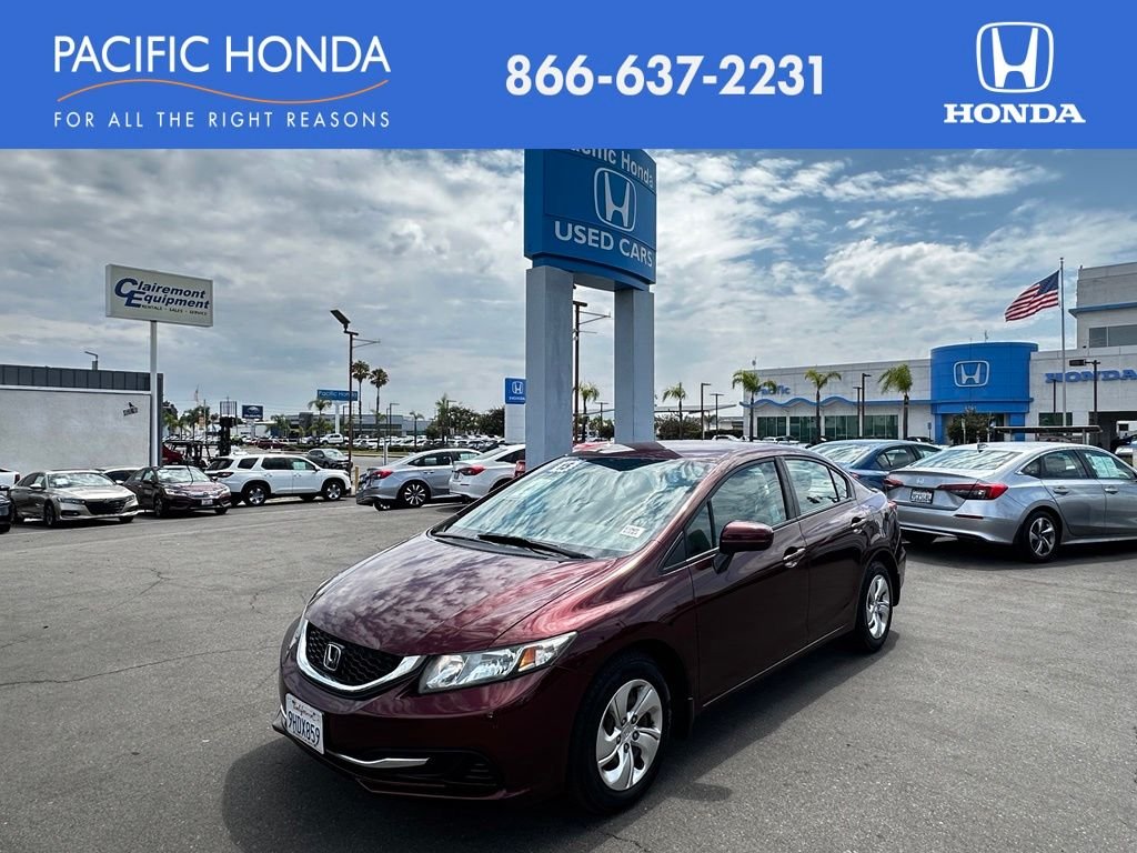 Used 2015 Crimson Pearl Honda LX image 1