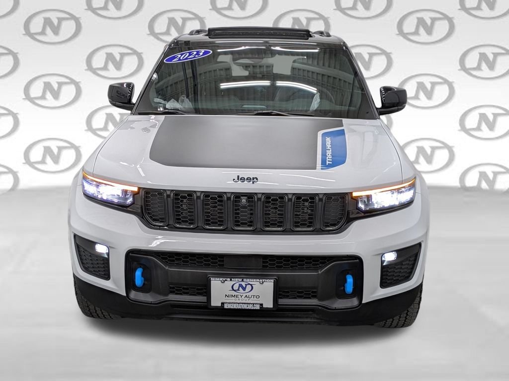Used 2023 White Jeep Trailhawk 4xe image 22