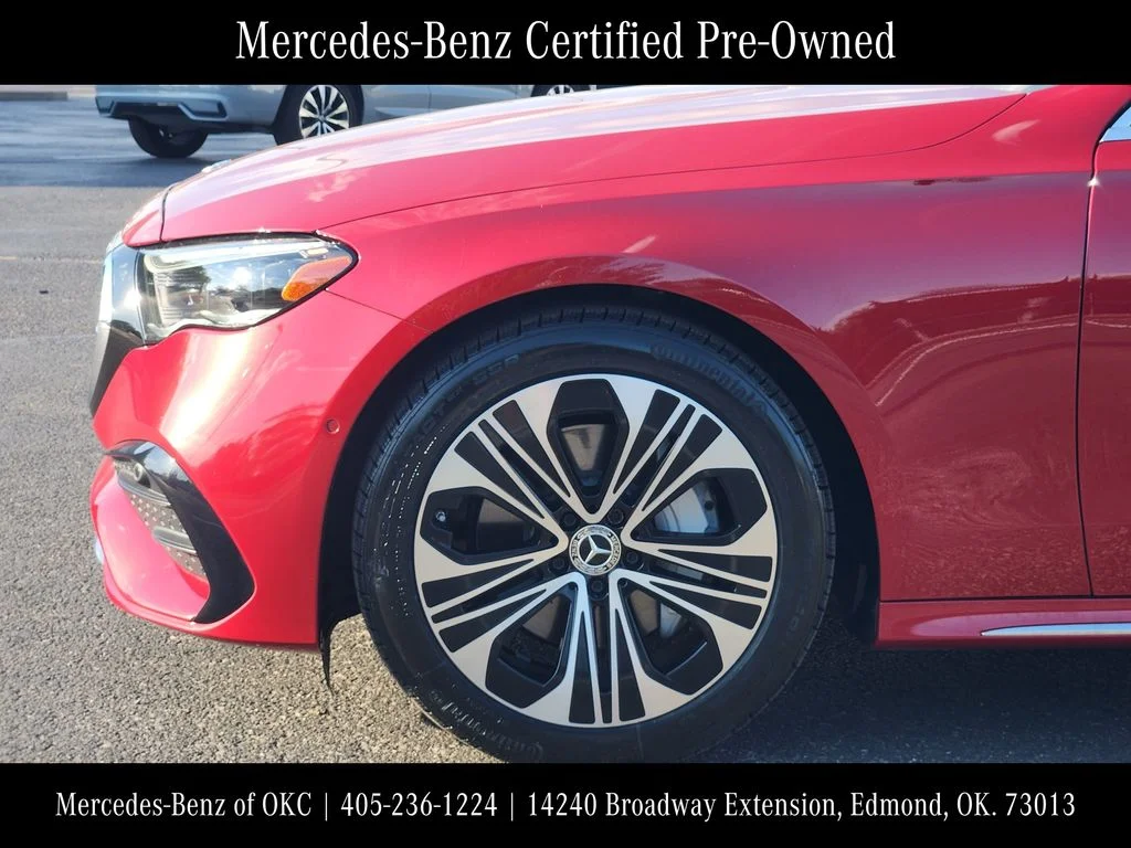Certified Used 2025 MANUFAKTUR Patagonia Red Mercedes-Benz E 350 image 7