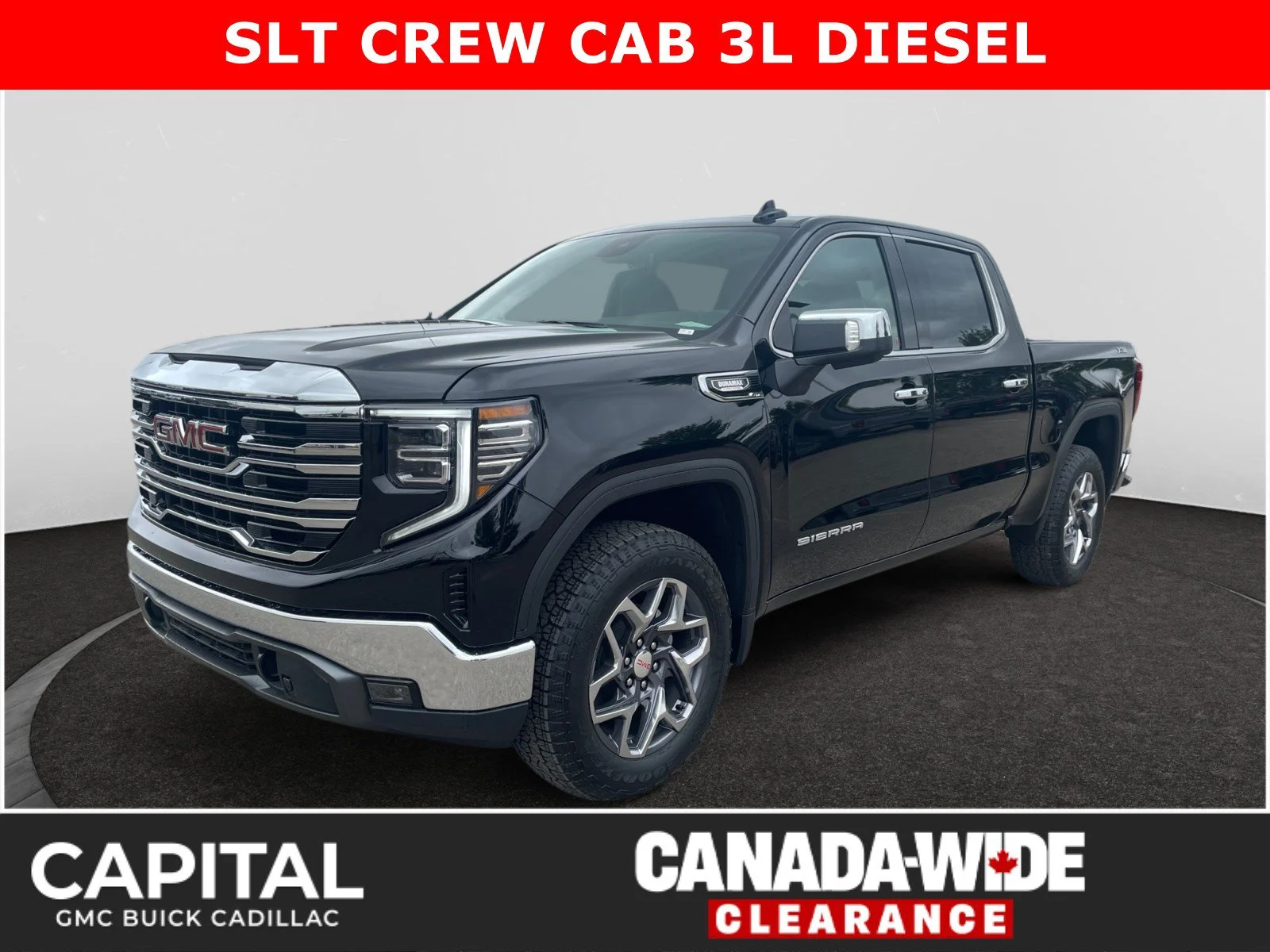 New 2026 Onyx Black GMC SLT image 1