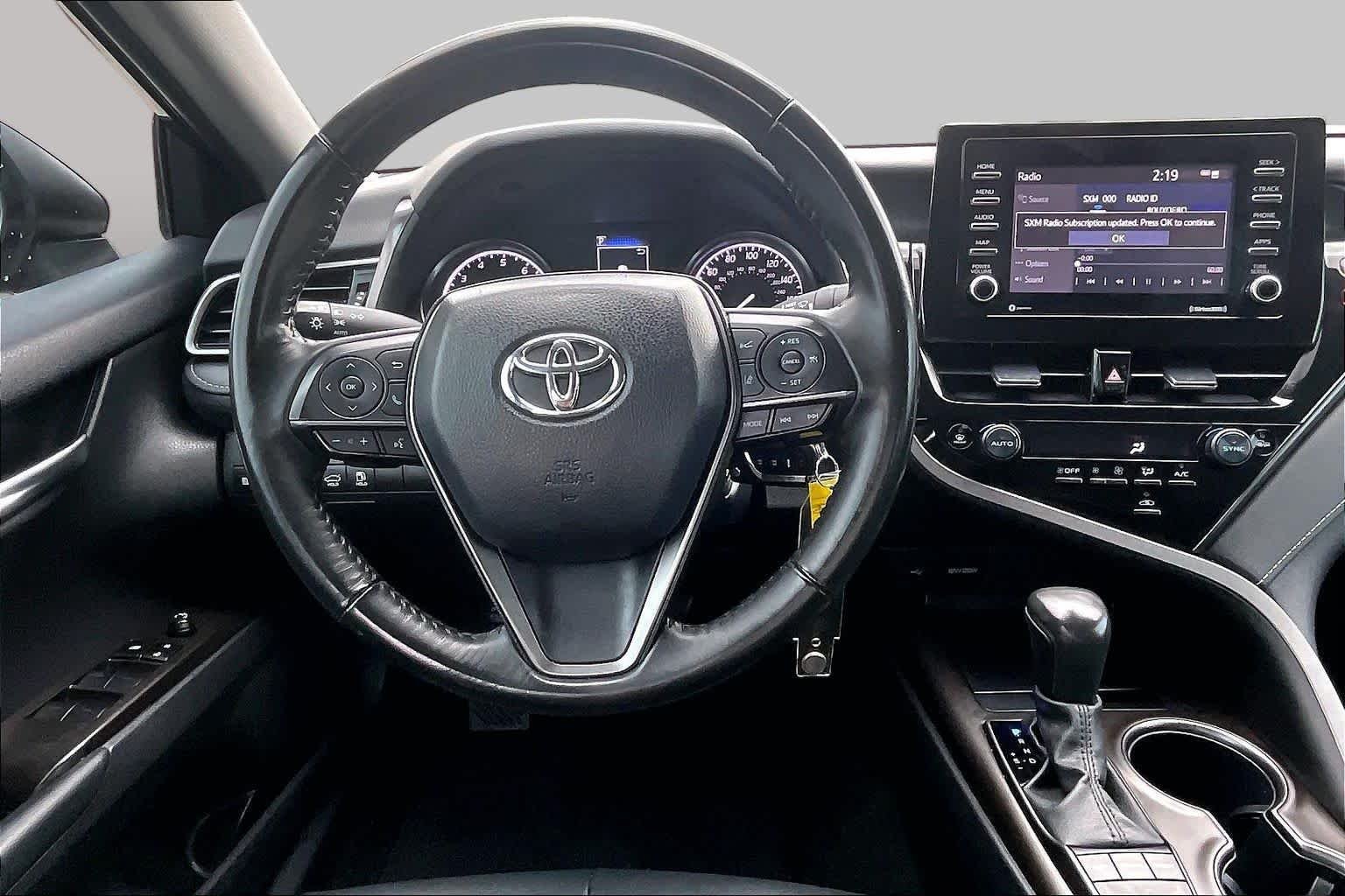 Used 2024 Midnight Black Metallic Toyota SE Nightshade image 6