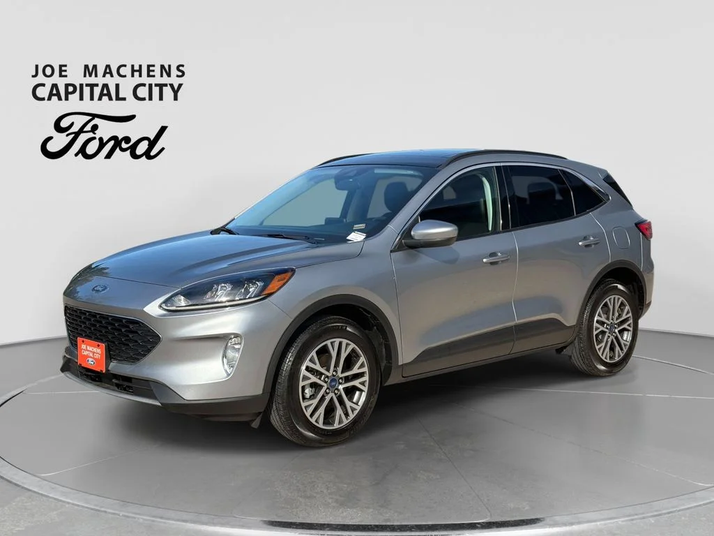Used 2022 Iconic Silver Metallic Ford SEL image 9