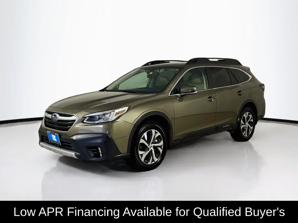 Used 2020 Green Metallic Subaru Limited image 3