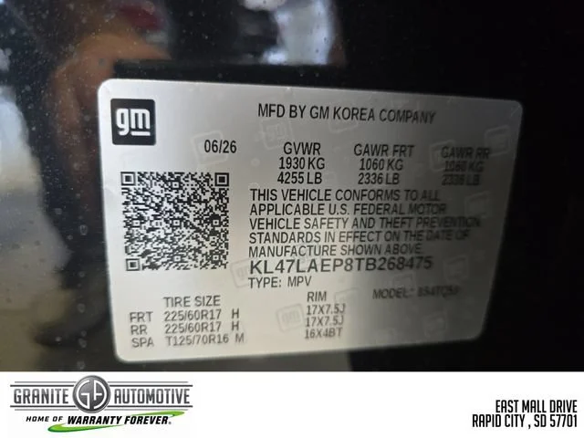 New 2026 Ebony Twilight Metallic Buick Preferred image 29