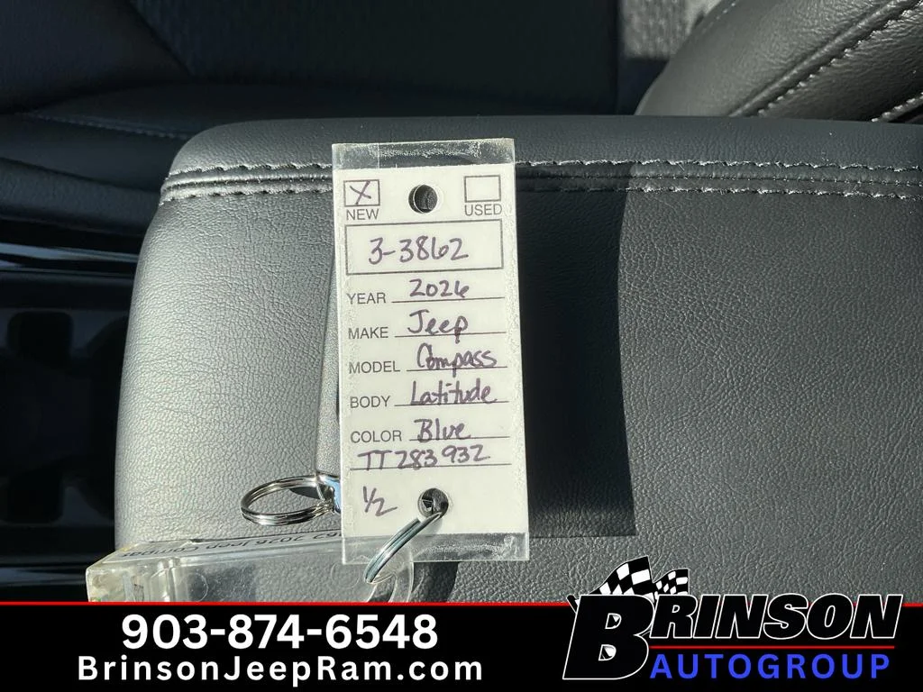 New 2026 Fathom Blue Pearl Coat Jeep Latitude Altitude image 20