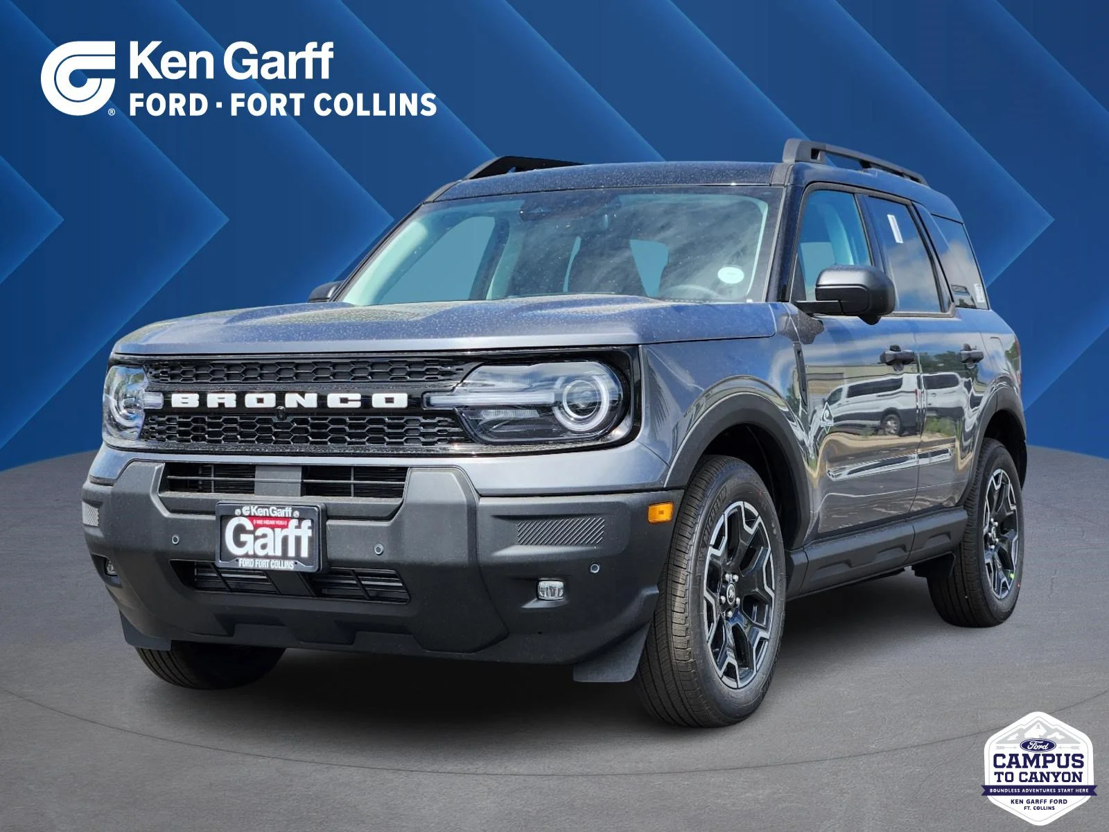 New 2026 Carbonized Gray Metallic Ford Outer Banks image 1