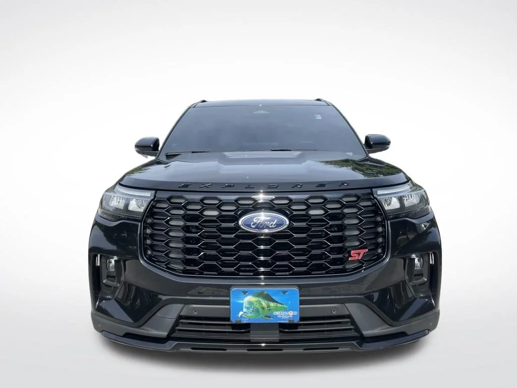 Certified Used 2025 Black Metallic Ford ST image 3