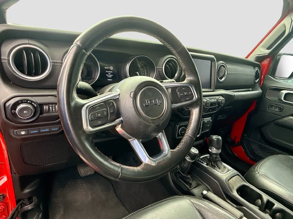Used 2022 Red Jeep Unlimited Sahara 4xe image 12