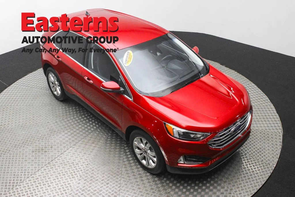 Used 2024 Red Ford Titanium image 3