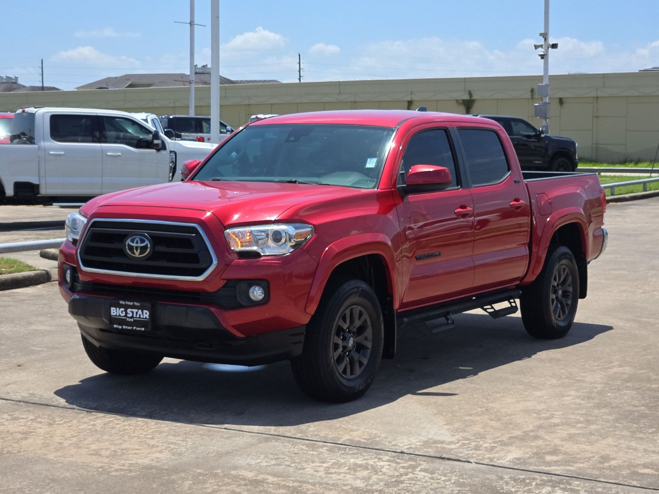 Used 2021 Barcelona Red Metallic Toyota SR5 image 7