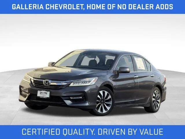 Used 2017 Honda Accord Hybrid Touring with VIN JHMCR6F75HC029366 for sale in Farmers Branch, TX
