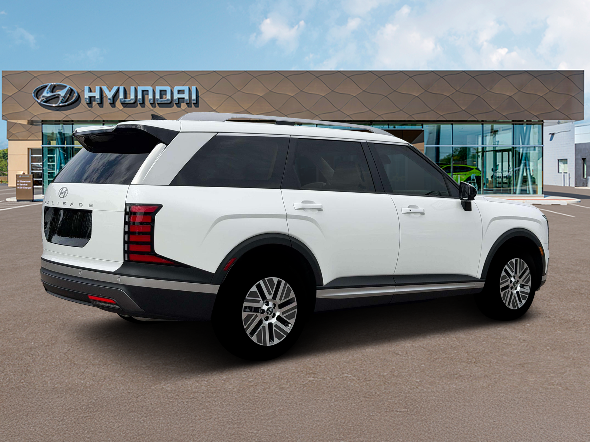 New 2026 White Hyundai Blue SEL 8P image 8