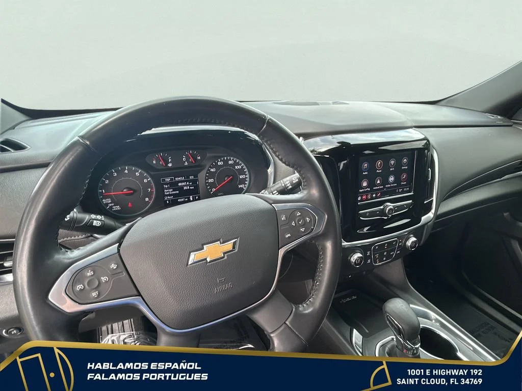 Used 2022 Northsky Blue Metallic Chevrolet LT Cloth image 14