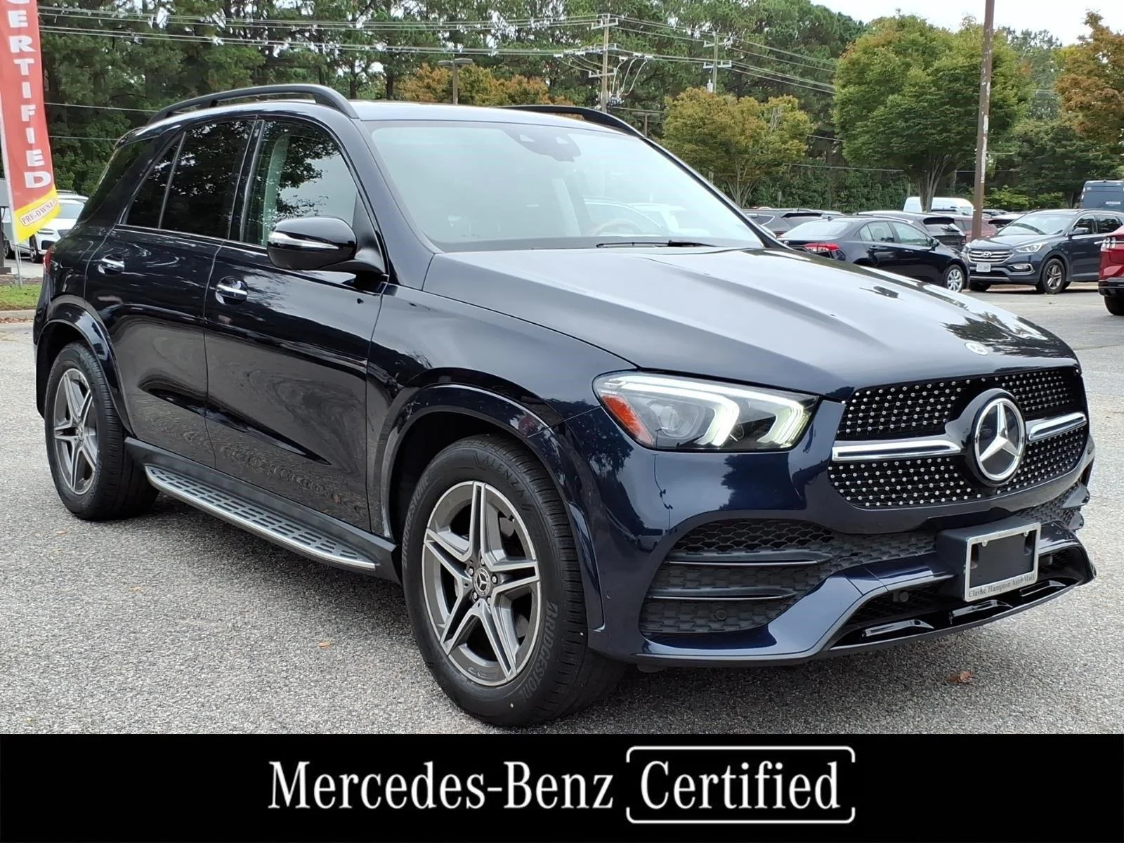 Certified Used 2022 Lunar Blue Metallic Mercedes-Benz GLE 350 image 5