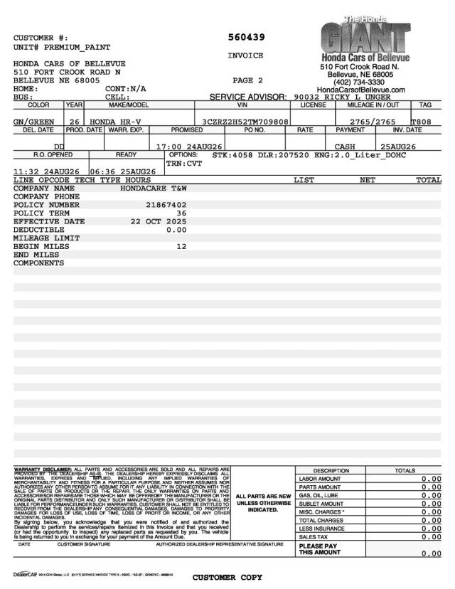 Certified Used 2026 Nordic Forest Pearl Honda Sport AWD image 31