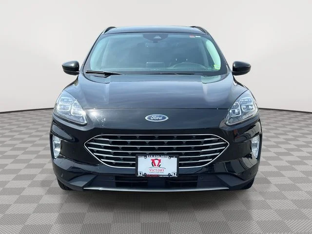 Used 2022 Black Ford Titanium image 2