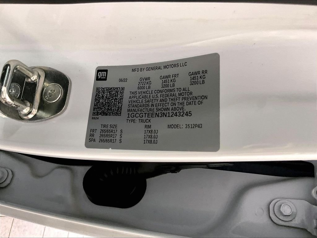 Used 2022 White Chevrolet ZR2 image 35
