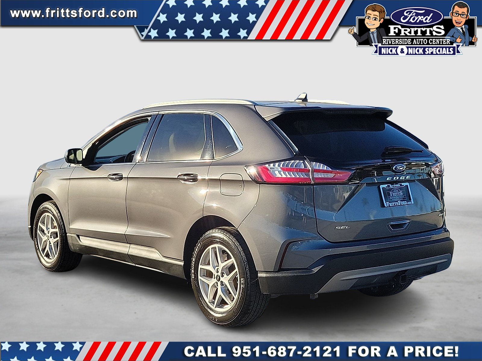 Certified Used 2024 Gray Metallic Ford SEL image 3