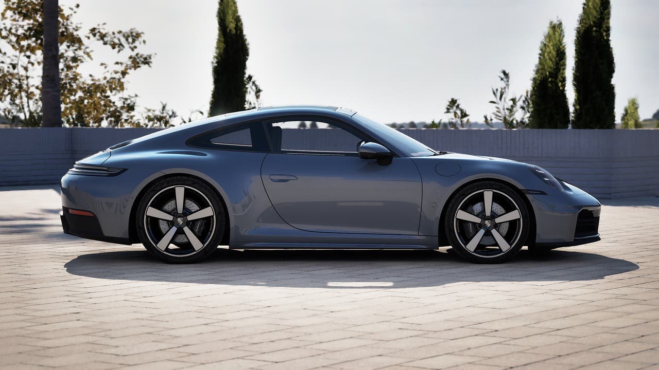 New 2026 Vanadium Grey Metallic Porsche Carrera image 6