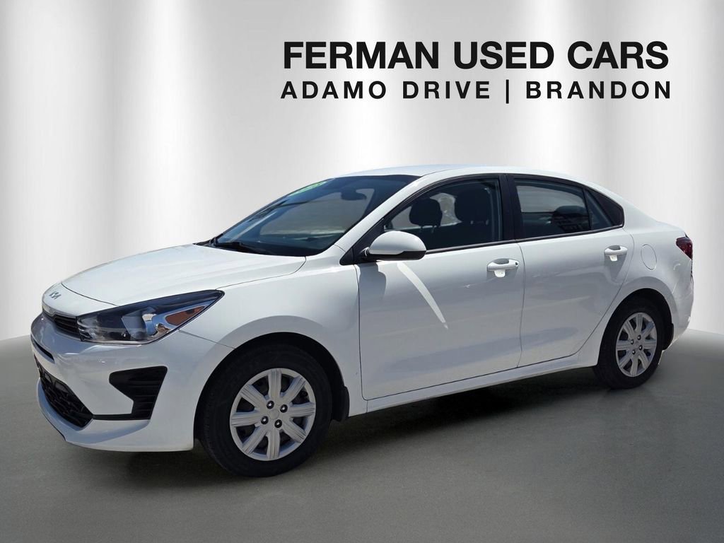 Used 2023 White Kia LX image 1