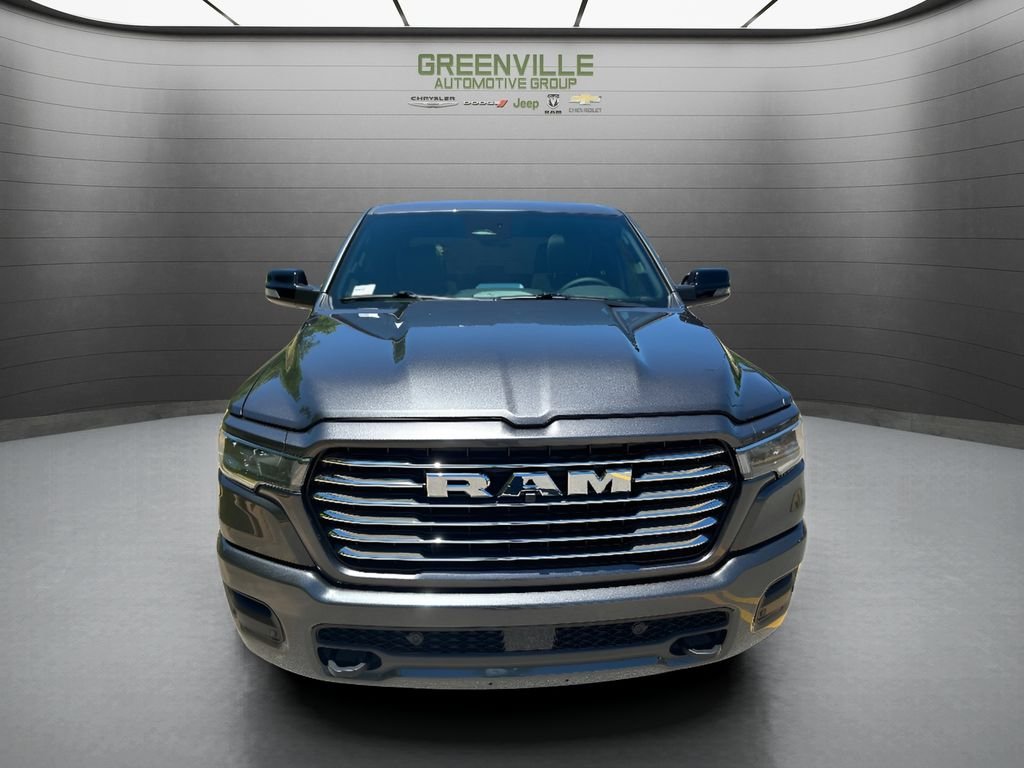 New 2026 Granite Crystal Metallic Clear-Coat Exterior Paint RAM Laramie Hemi 4x4 Crew Cab image 2