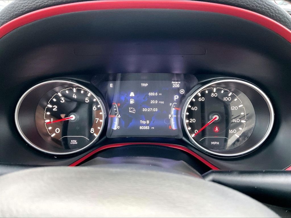 Used 2020 Granite Crystal Metallic Clearcoat Jeep Trailhawk image 24