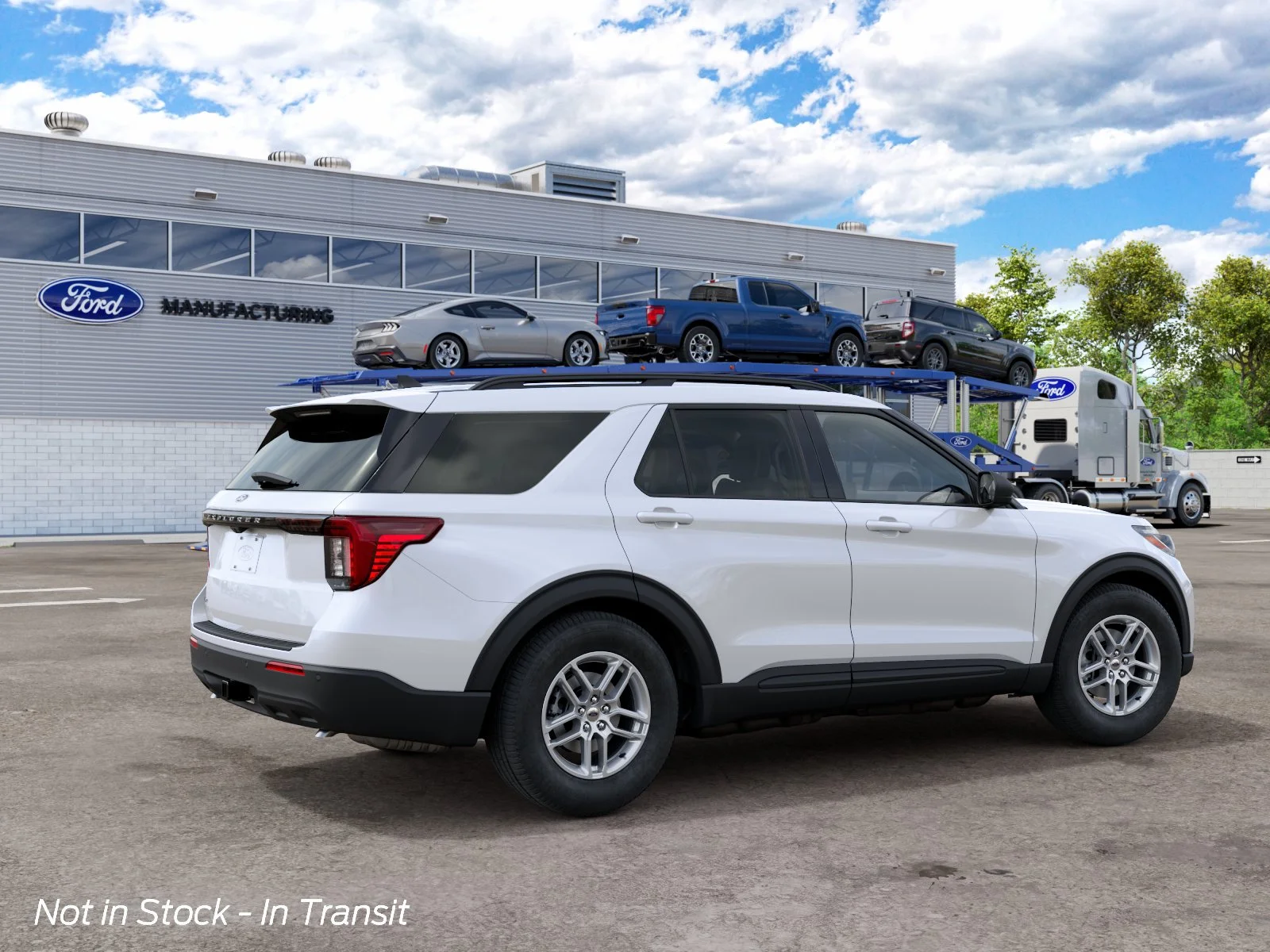 New 2027 Star White Metallic Tri-Coat Ford Active image 6