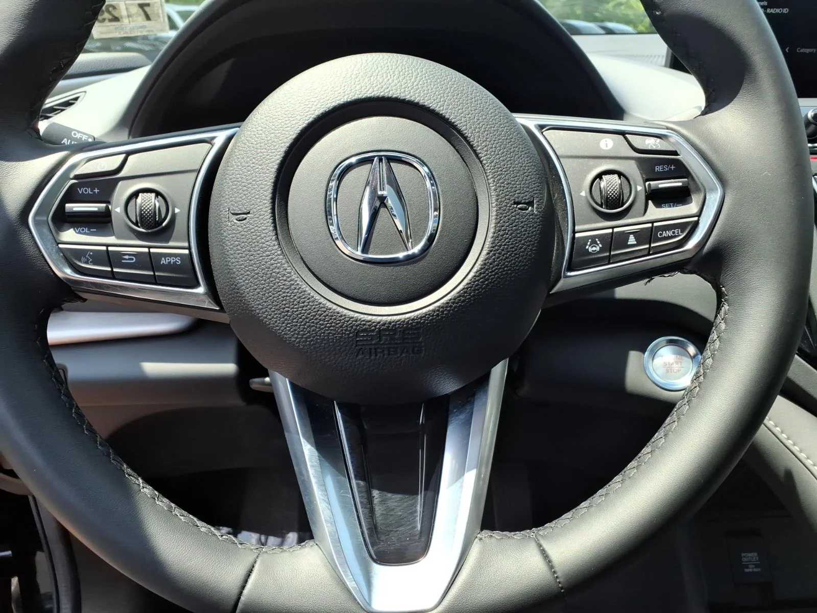 Used 2024 Majestic Black Pearl Acura SH-AWD TECH image 22