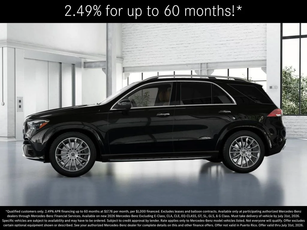 New 2026 Obsidian Black Metallic Mercedes-Benz GLE 580 image 77