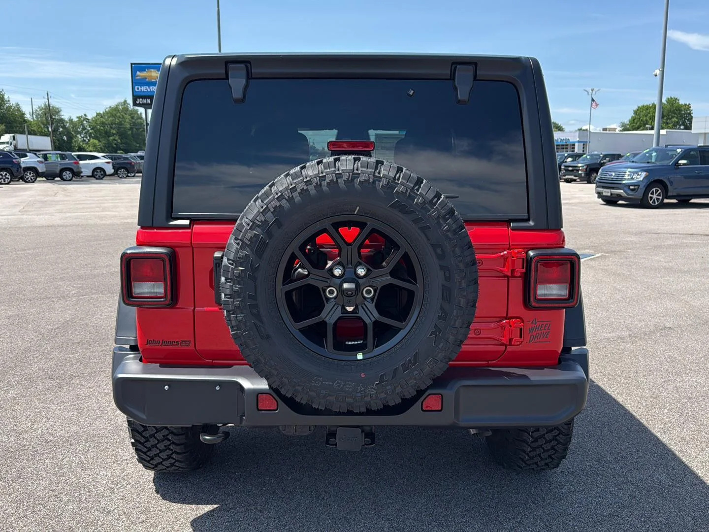 New 2026 Firecracker Red Clearcoat Jeep Willys image 14