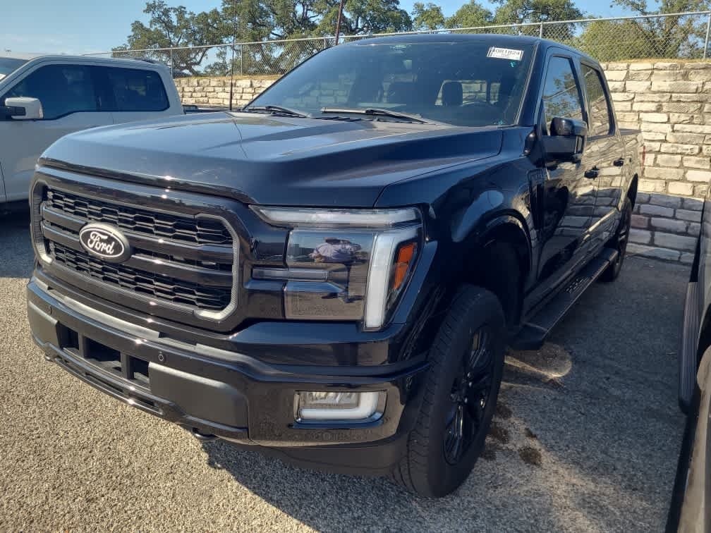 Used 2024 Agate Black Metallic Ford LARIAT image 3