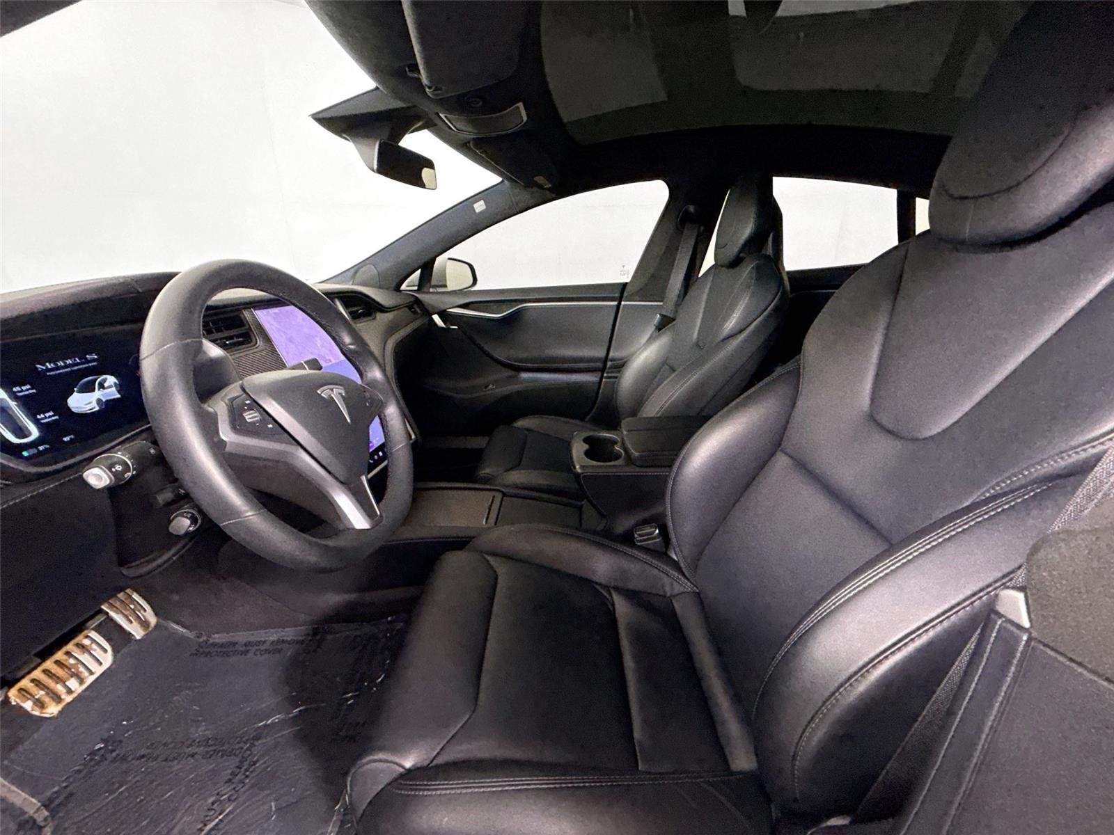 Used 2019 Pearl White Multi-Coat Tesla Performance image 3