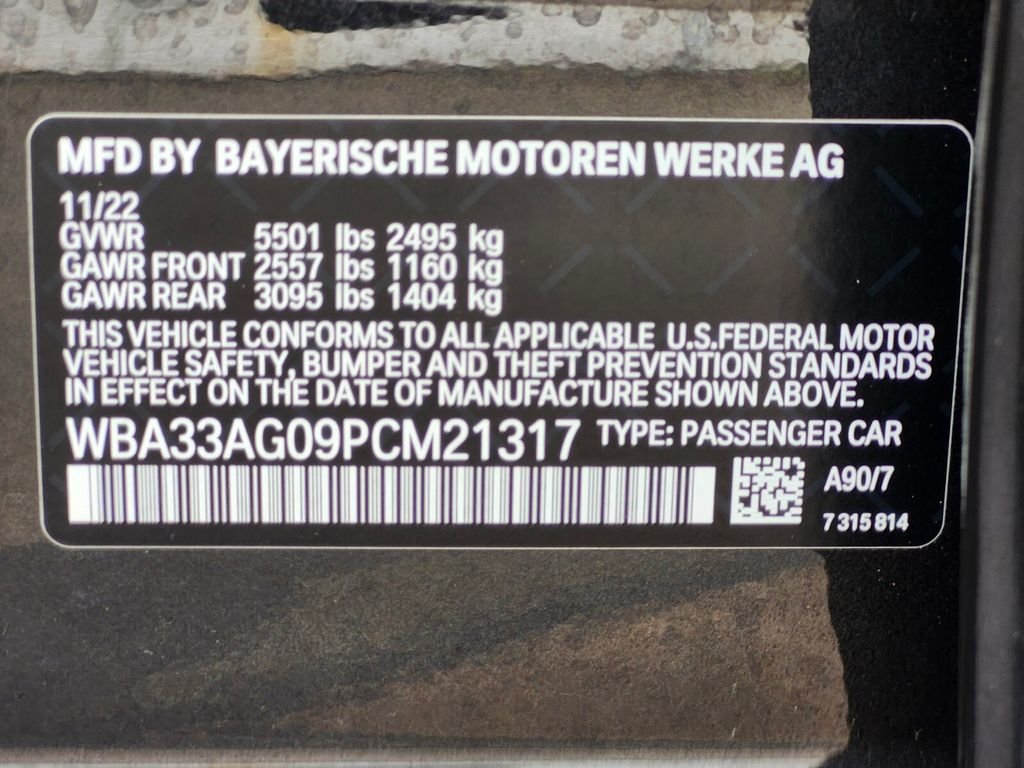 Used 2023 Gray BMW 530e iPerformance image 37