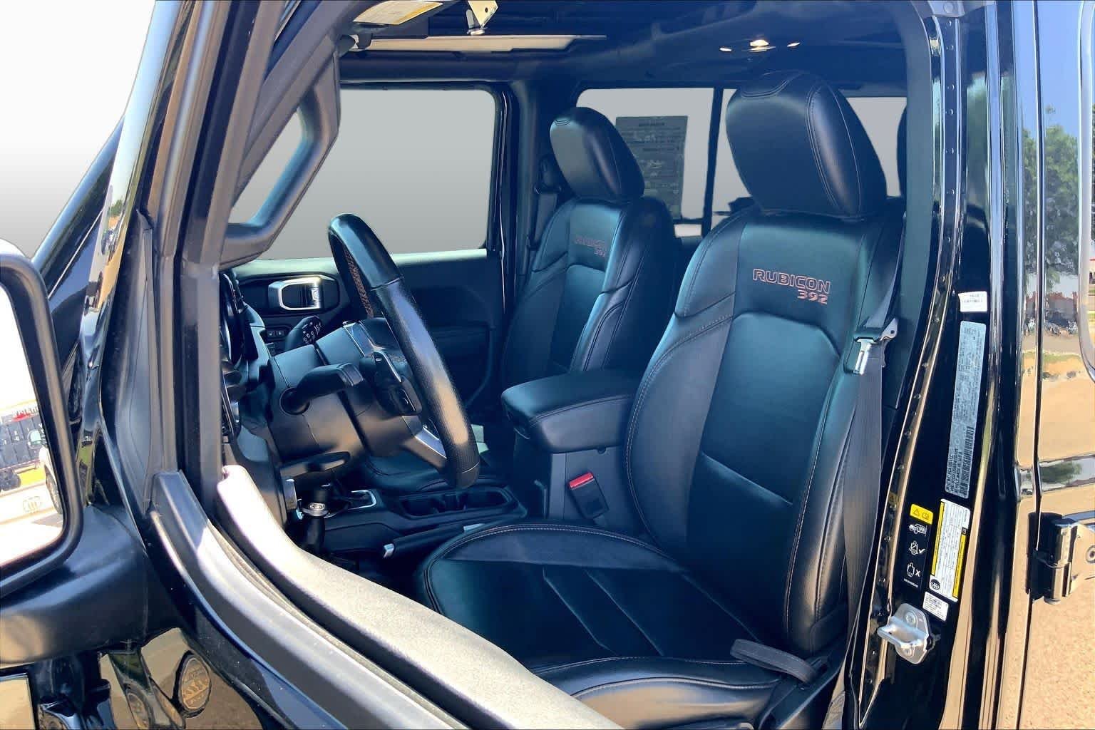 Used 2022 Black Clearcoat Jeep Unlimited Rubicon 392 image 8
