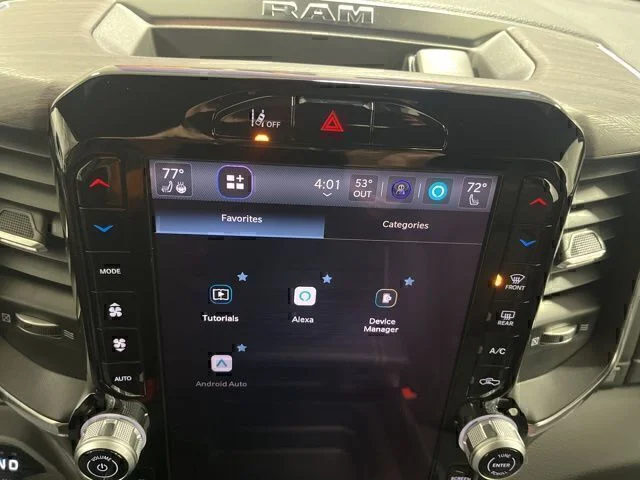 New 2026 Diamond Black Crystal Pearl-Coat Exterior Paint RAM Laramie image 15